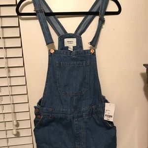 Jean overall skirt